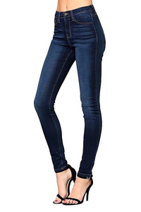 High Rise Skinny in Blue Babe