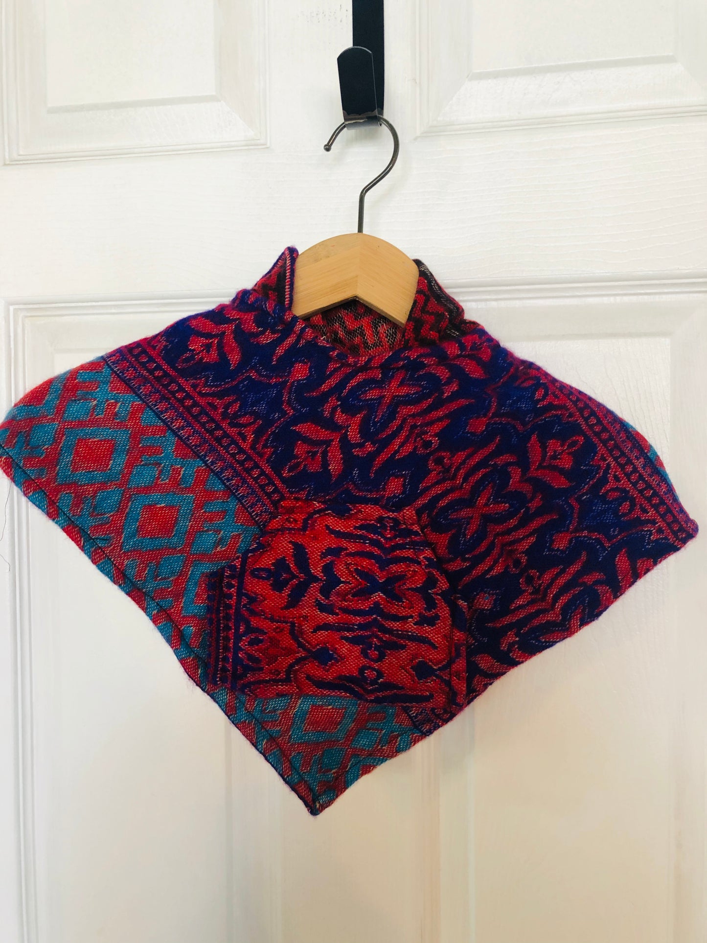 AlaskiWear Baby Poncho - S (3-18 mo.)-Local-Orange/Purple/Teal-Bottoms Up Boutique-Anchorage AK