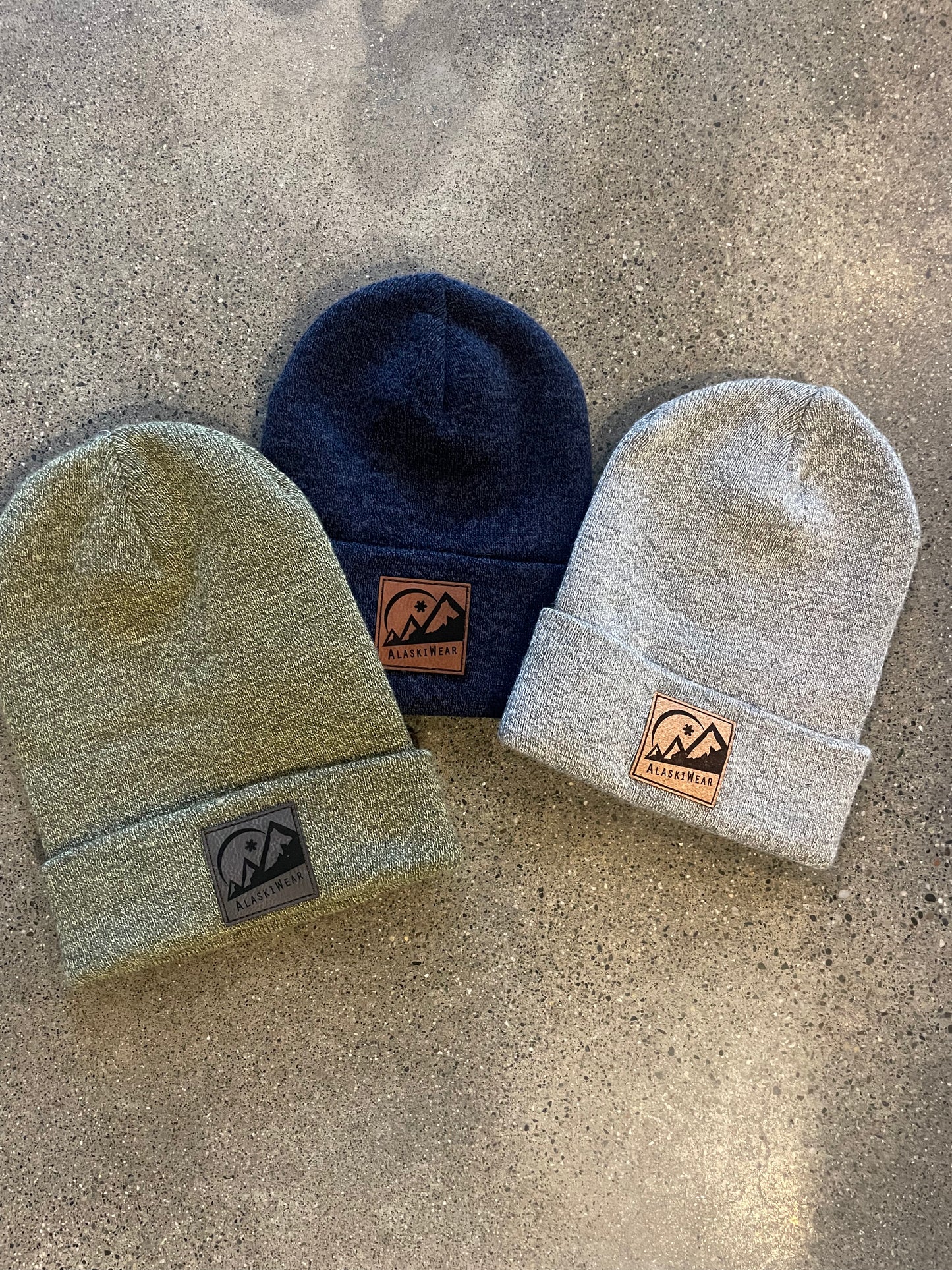 Alaskiwear Cuffed Heather Beanie-Hat-Bottoms Up Boutique-Anchorage AK