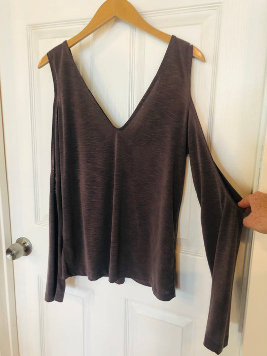 Open Sleeve Shirt in Grey-Bottoms Up Boutique-Anchorage AK