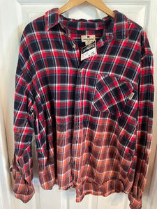 Cold Moon Collective Flannel - Red/Navy 2XL