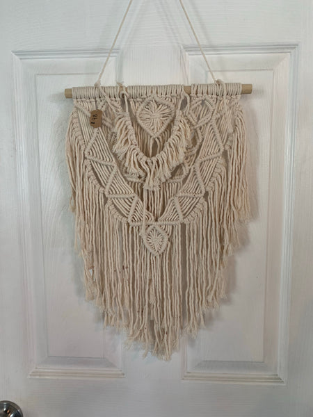 Macramé Wall Hanging - Creme