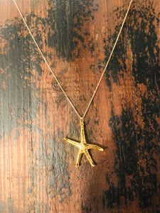 S Starfish Necklace