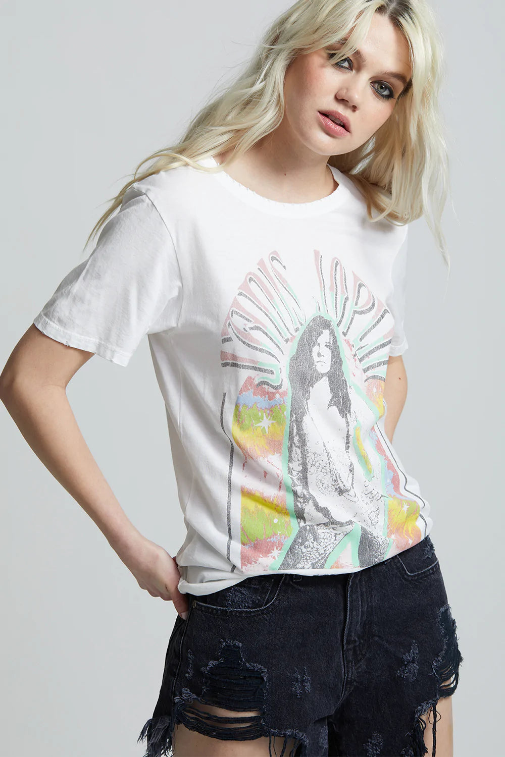 Janis Joplin Concert T Shirt-Bottoms Up Boutique-Anchorage AK