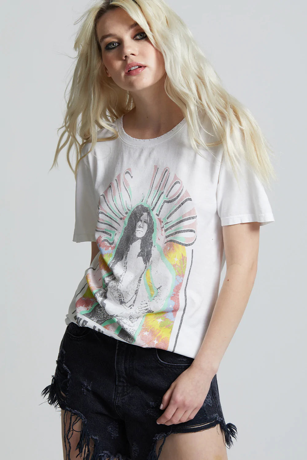 Janis Joplin Concert T Shirt-Bottoms Up Boutique-Anchorage AK