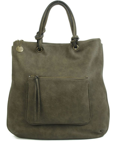 The Addison Tote - Khaki