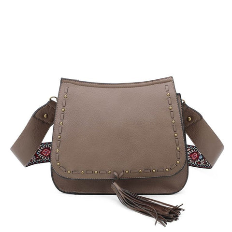 Carlisle Crossbody - Taupe