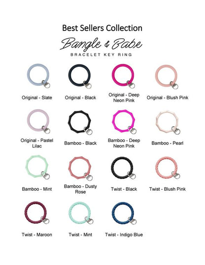 Bangle & Babe Key Chain-ACCESORIES-Bottoms Up Boutique-Anchorage AK