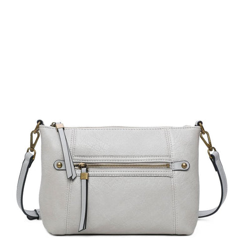 The Mia Crossbody - Grey