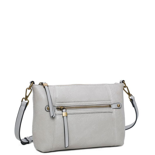 The Mia Crossbody - Grey