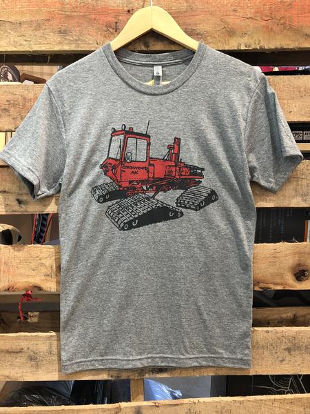 Snow Cat T Grey-Shirts & Tops-Bottoms Up Boutique-Anchorage AK
