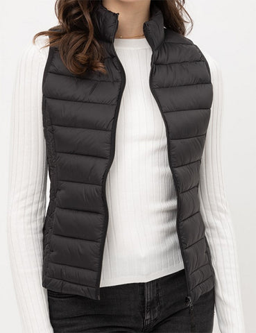 Lightweight Packable Back Puffer Vest